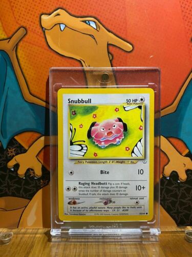 Snubbull Neo Revelations NM 55/64 Pokemon Card