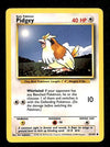 Pidgey Base Set 1999 Unlimited Print NM, 57/102 Pokemon Card.