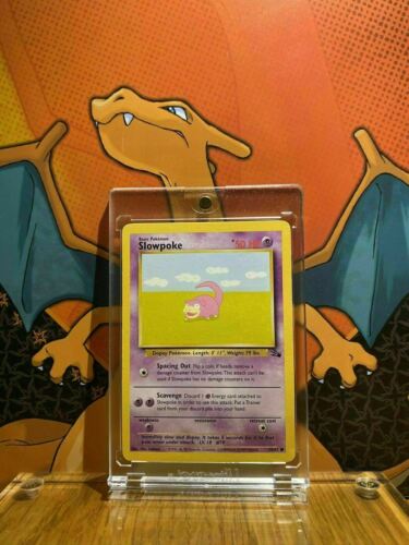 Slowpoke Fossil VG 55/62 Pokemon Card.