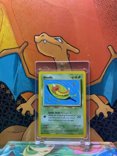 Weedle Neo Discovery NM, 70/75 Pokemon Card.