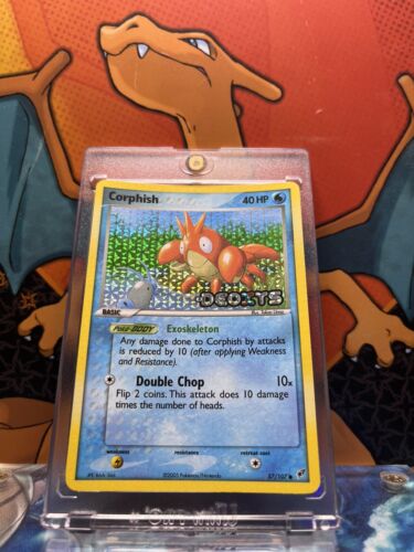 Corphish Reverse Holo EX Deoxy EX-NM, 57/107 Pokemon Card