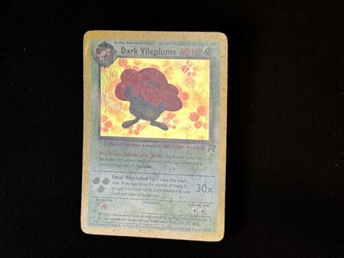 Dark Vileplume Holo Team Rocket EX, 13/82 Pokemon Card