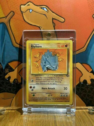 Rhyhorn Jungle VG, 61/64 Pokemon Card.