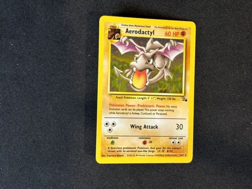 Aerodactyl Holo Fossil NM, 1/62 Pokemon Card