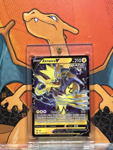 Zeroaora V Ultra Rare Chilling Reign 053/198, NM Pokemon Card