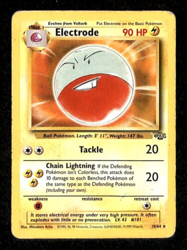 Electrode Jungle VG, 18/64 Pokemon Card