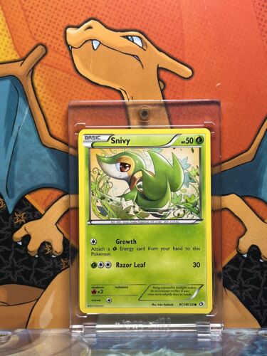 Snivy Holo Radiant Legendary Treasures RC1/RC25, NM Pokemon Card