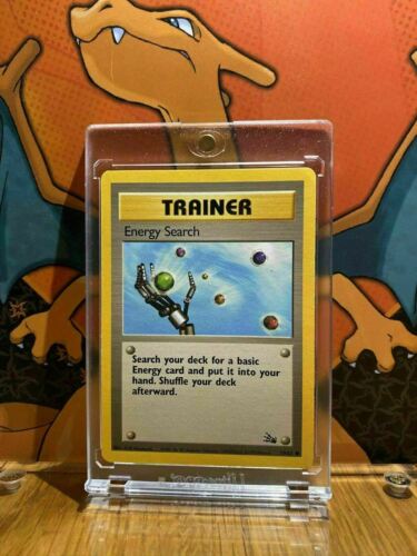Energy Search Fossil VG, 59/62 Pokemon Card.