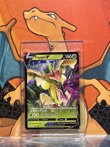 Flapple V Ultra Rare Battle Styles 018/163, NM Pokemon Card