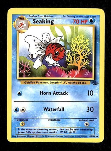 Seaking Jungle EX, 46/64 Pokemon Card
