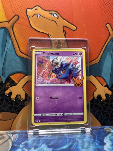 Misdreavus Trick Or Trade NM, 058/189 Pokemon Card.