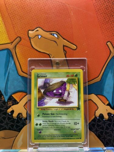 Grimer Team Rocket EX, 57/82 Pokemon Card.