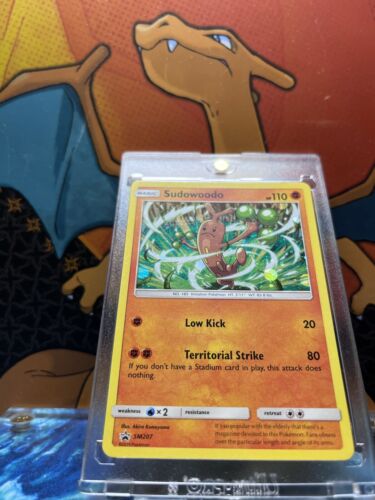 Sudowoodo Holo Black Star Promo SM207, NM Pokemon Card