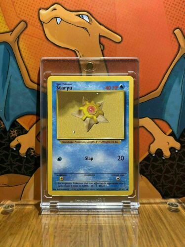 Staryu Base Set 1999 Unlimited Print EX 65/102 Pokemon Card.