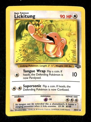 Lickitung Jungle EX, 38/64 Pokemon Card
