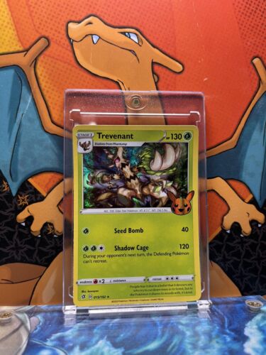 Trevenant Holo Trick Or Trade NM, 015/192 Pokemon Card.