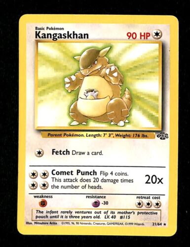 Kangaskhan Jungle EX, 21/64 Pokemon Card