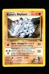 Blaines Rhyhorn Gym Challenge EX, 65/132 Pokemon Card
