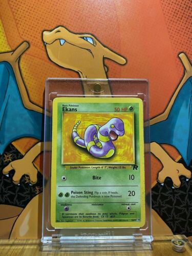 Ekins Team Rocket VG, 56/82 Pokemon Card.