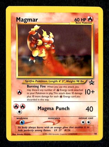 Magmar Black Star Promo 44, NM Pokemon Card