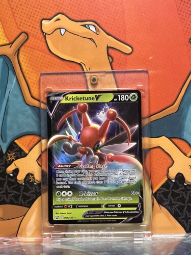 Kricketune V Ultra Rare Battle Styles 006/163, NM Pokemon Card