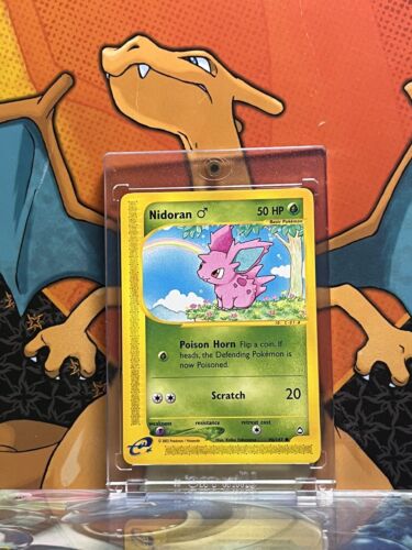 Nidoran Aquaplois E-Series EX, 96/147 Pokemon Card