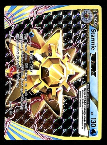 Starmie Break Evolutions 32/108, NM Pokemon Card