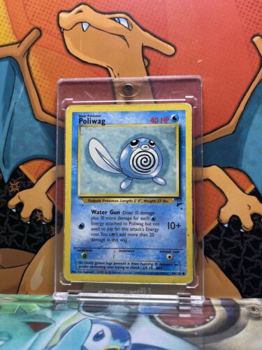 Poliwag Base Set 2 VG 88/130 Pokemon Card