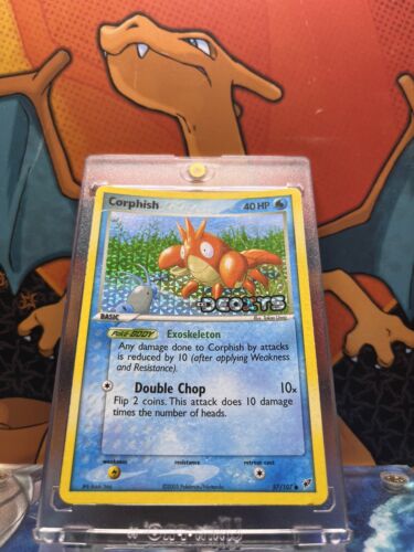 Corphish Reverse Holo EX Deoxy EX, 57/107 Pokemon Card