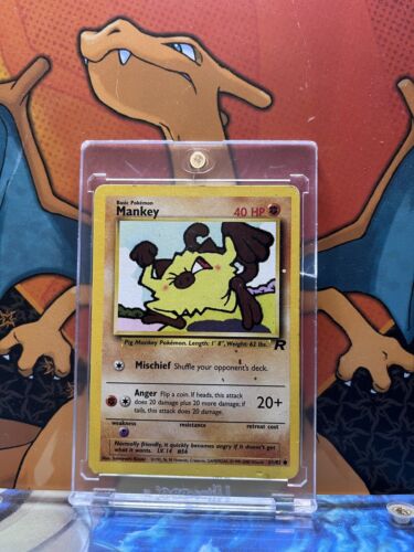 Mankey Team Rocket VG, 61/82 Pokemon Card