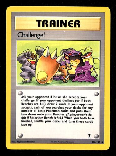 Challenge! Legendary Collection EX, 106/110 Pokemon Card