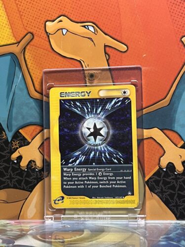 Warp Energy Aquaplois E-Series VG, 147/147 Pokemon Card