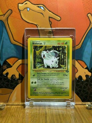 Nidoran Jungle NM 57/64 Pokemon Card