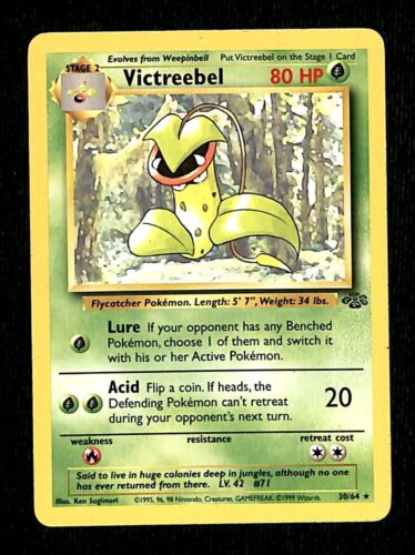 Victreebel Jungle EX, 30/64 Pokemon Card