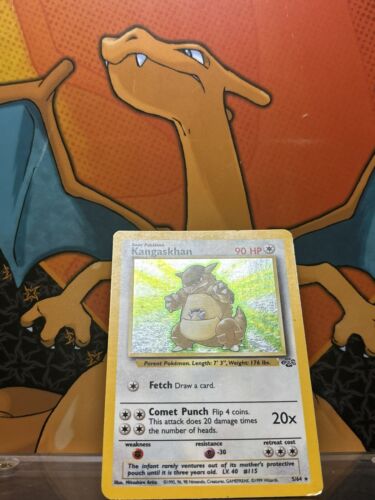 Kangaskhan Holo Jungle VG, 5/64 Pokemon Card