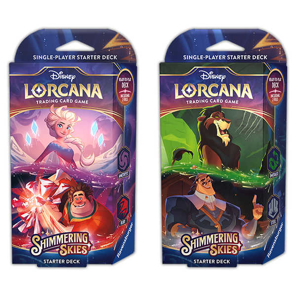 Disney Lorcana Shimmering Skies Starter Decks