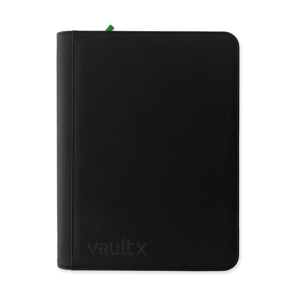 Vault X EXO-Tec Zip Black 16 Pocket Binder