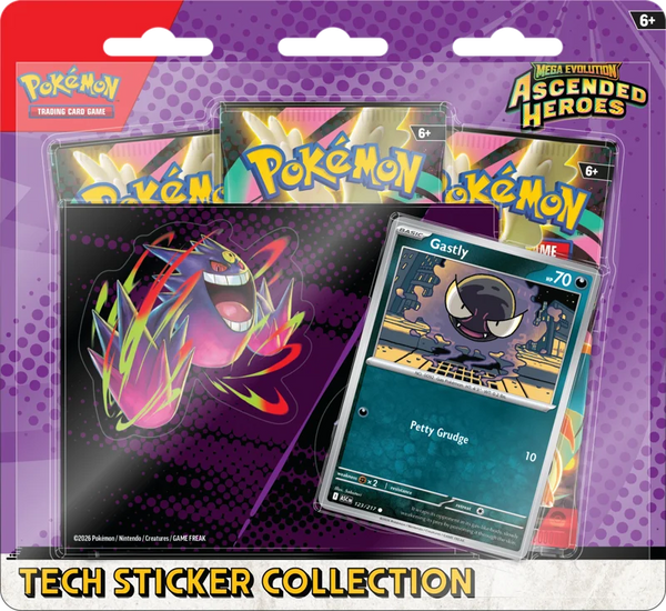 Mega Evolution Ascended Heroes Tech Sticker Collection