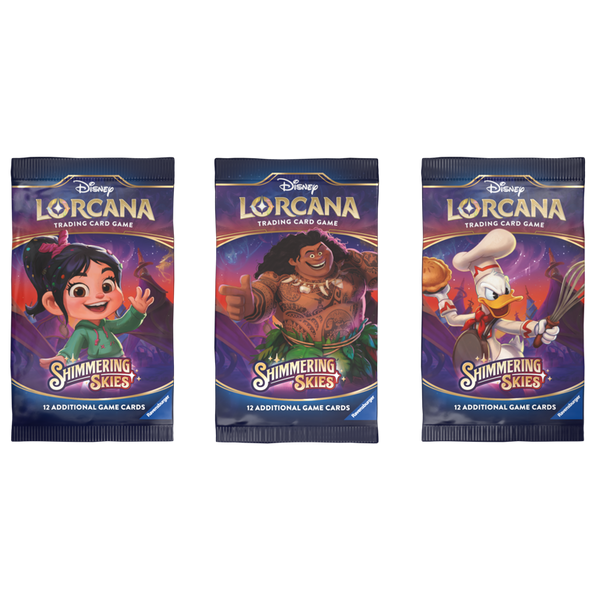 Disney Lorcana Shimmering Skies Booster Pack