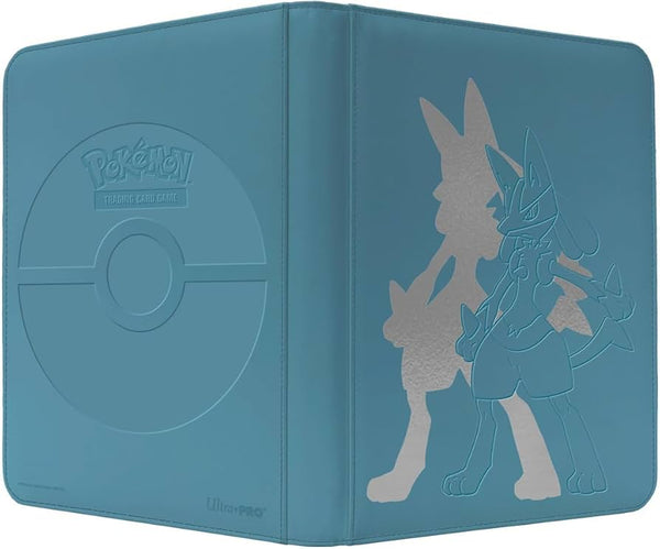 Lucario Elite Series 12-Pocket Zippered PRO Pokemon Binder