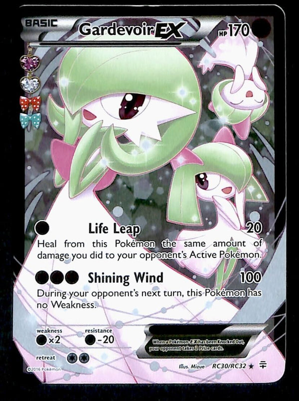 Gardevoir EX Full Art Radiant Collection Generations RC30/RC32, NM Pokemon Card