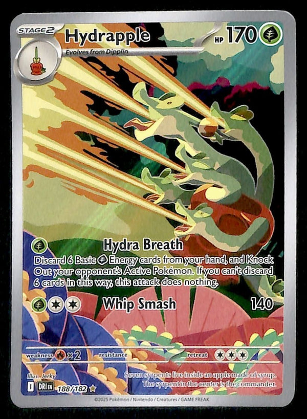 Hydrapple Illustration Rare Destined Rivals NM, 188/182 Pokemon Card