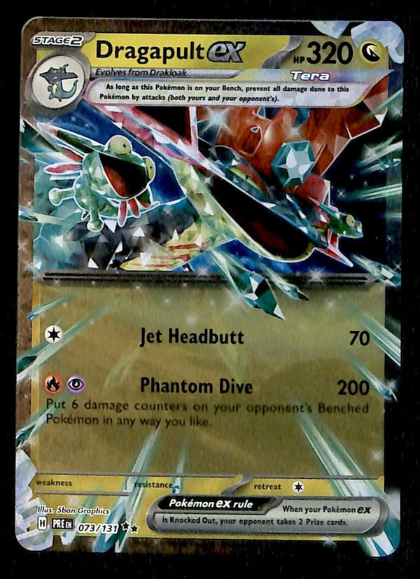 Dragapult EX Ultra Rare Prismatic Evoloutions 073/131, NM Pokemon Card