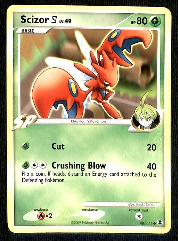 Scizor Rising Rivals NM, 48/111 Pokemon Card