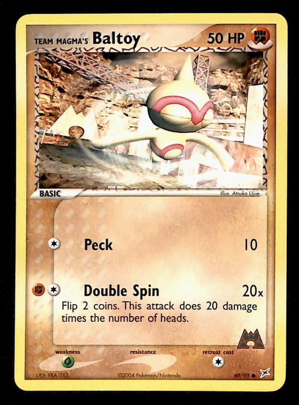 Team Magma's Baltoy Team Magma Vs Aqua EX, 32/95 NM Pokemon Card