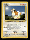 Pidgey Base Set 1999 Unlimited Print LP, 57/102 Pokemon Card.