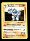 Machoke Base Set 1999-2000 Exclusive 4th Print EX, 34/102 Pokemon Card.