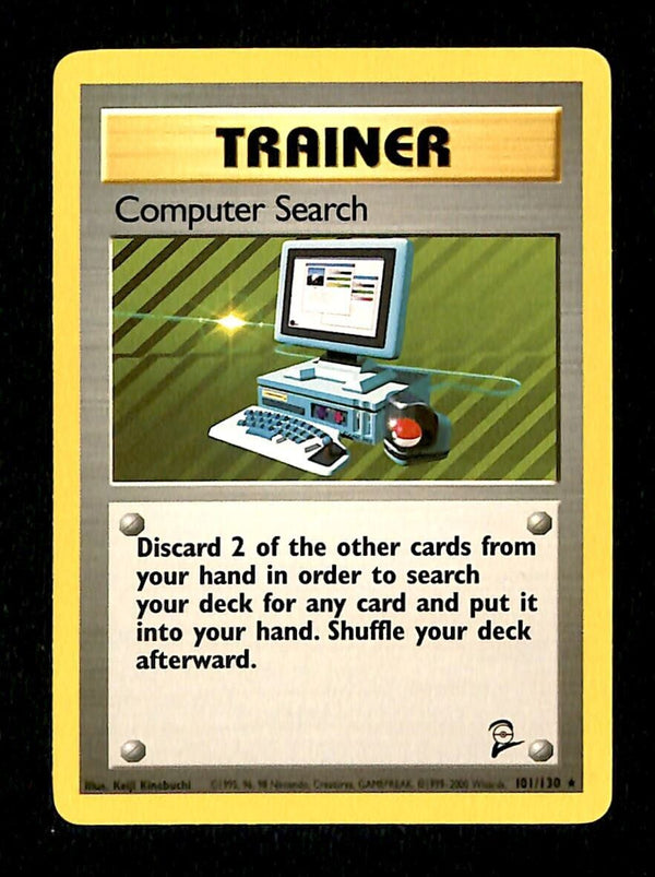 Computer Search Base Set 2 NM, 101/130 Pokemon Card