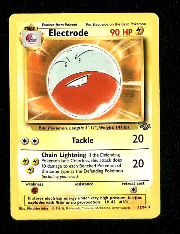 Electrode Jungle EX, 18/64 Pokemon Card