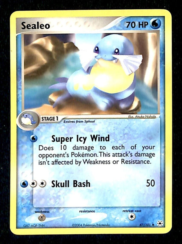 Sealeo Hidden Legends NM, 47/101 Pokemon Card Sealeo Hidden Legends NM, 47/101 Pokemon Card